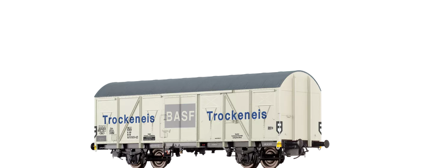 67811 - Gedeckter Güterwagen Gbs-uv§253§ "BASF Trocken Eis" DB