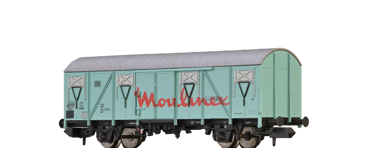 67817 - Gedeckter Güterwagen Gos§245§ "Moulinex" DB
