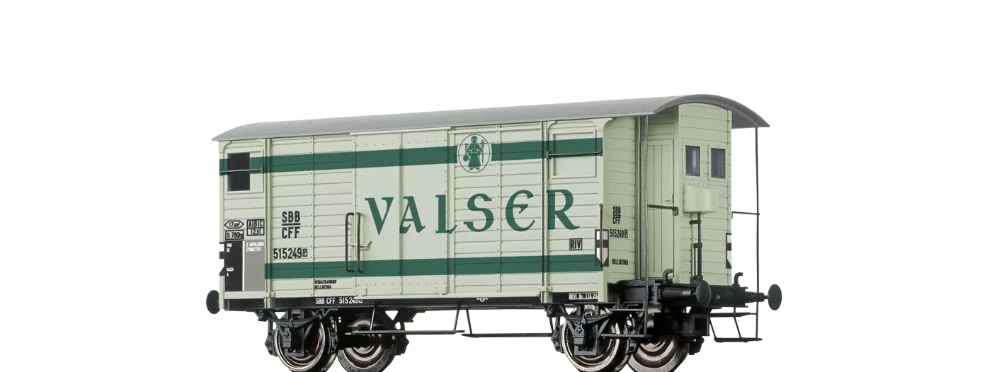 67854 - Gedeckter Güterwagen K2 "Valser" der SBB