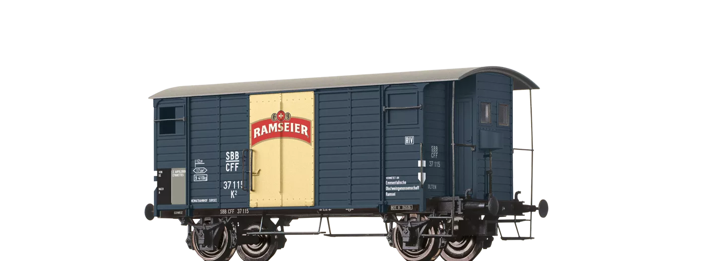 67857 - Gedeckter Güterwagen K2 "Ramseier" der SBB