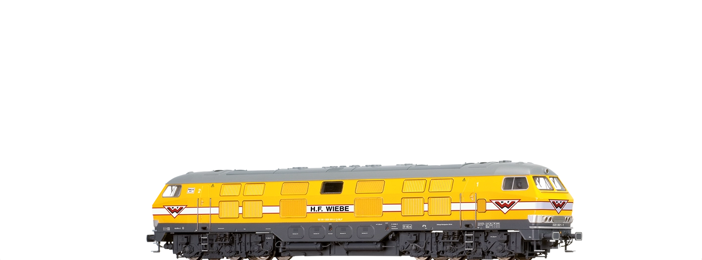 70208 - Diesellok BR V320 H.F. Wiebe, Museumslok Wittenberge