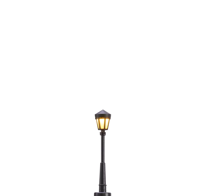 83022 - Parklaterne, Stecksockel mit LED