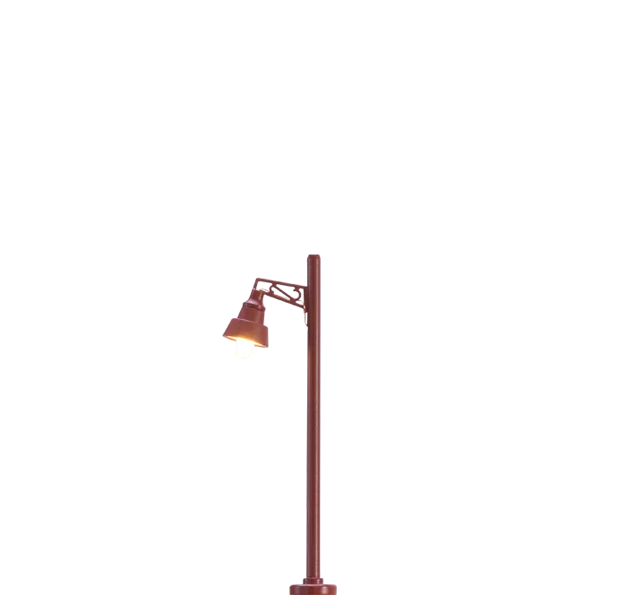 83040 - Holzmastleuchte, Stecksockel mit LED