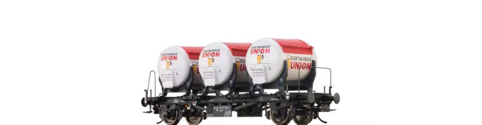 37171 - Behältertragwagen Lbs 577 "Dortmunder Union Bier" DB