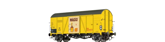 37351 - Gedeckter Güterwagen Gms 30 "Maggi" der DB