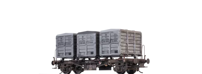 37401 - Behältertragwagen BTs 30 der DB