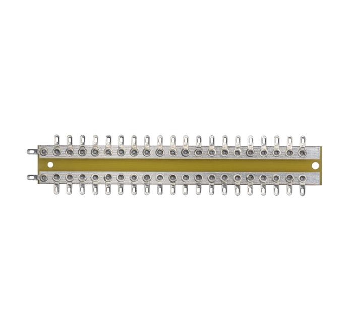 3916 - Verteiler-Lötösenplatte, 20 Anschlüsse
