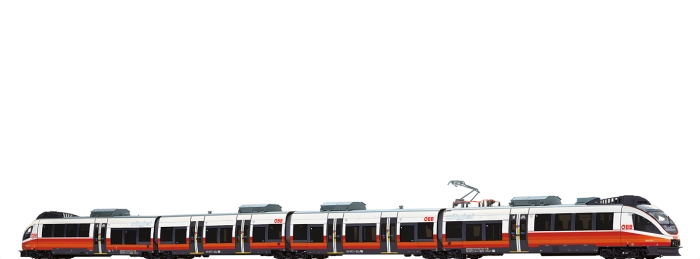 44266 - Elektrotriebwagen Talent BR 4024 "City-Jet" ÖBB (Wien Handelskai)
