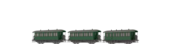 45635 - Personenwagen Cu/CPwu ÖBB, 3er-Set