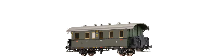 45820 - Einheits-Nebenbahnwagen Bciel-24 DRG (Beiwagen für "Rübezahl")