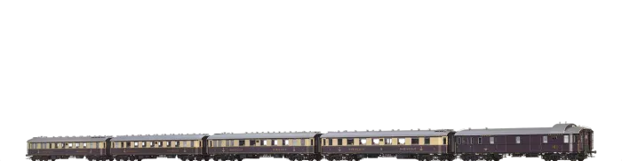 45916 - Rheingold Schnellzugwagen-Set DRG, 5er-Set