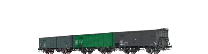 45980 - Güterwagen G10 EUROP SNCF, SNCB und CFL, 3er-set