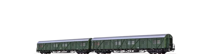 46252 - Gepäckwagen MPw4i und MPw4yge DB, 2er-Set