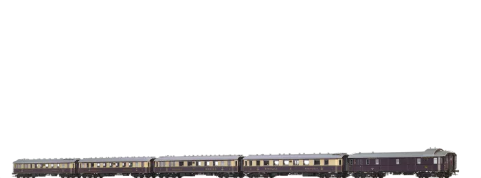 46463 - Rheingold Schnellzugwagen-Set DRG, 5er-Set