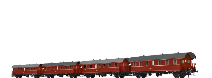 46785 - Personenwagen Bif-29 / ABib-29 / Bib-28 und Bib-28 DB, 4er-Set