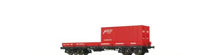 47101 - Flachwagen Remms Feuerwehr DB AG