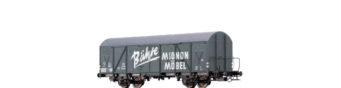 47251 - Gedeckter Güterwagen Glmhs "Bähre Mignon Möbel" DB