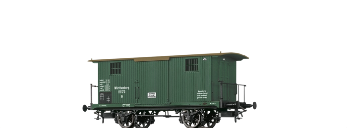 47732 - Gedeckter Güterwagen Gi "Spezialwagen für Feuergut" K.W.St.E.