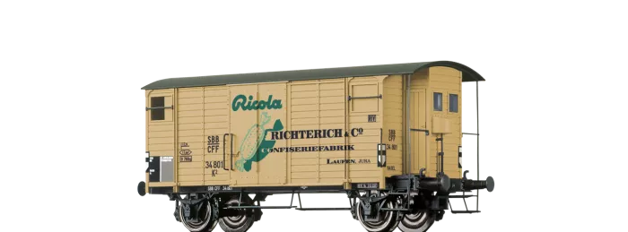 47853 - Gedeckter Güterwagen K2 "Ricola" SBB