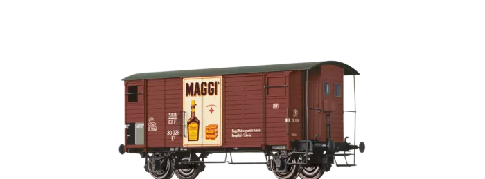 47857 - Gedeckter Güterwagen K2 "Maggi" SBB