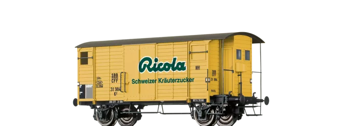 47862 - Gedeckter Güterwagen K2 "Ricola" SBB