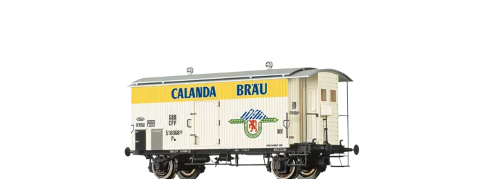 47868 - Gedeckter Güterwagen K2 "Calanda" SBB