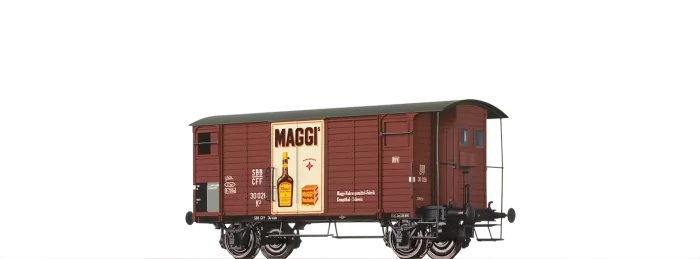 47874 - Gedeckter Güterwagen K2 "Maggi" SBB