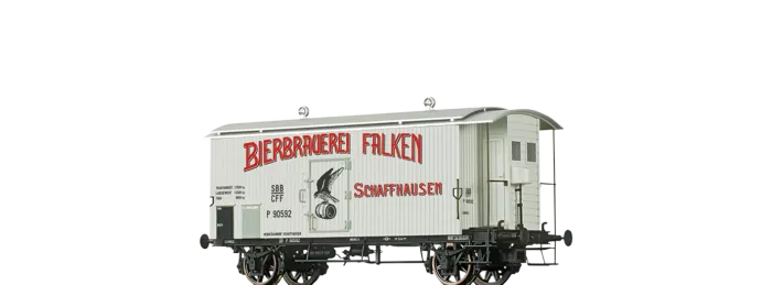 47875 - Gedeckter Güterwagen K2 "Falken Brauerei Schaffhausen" SBB