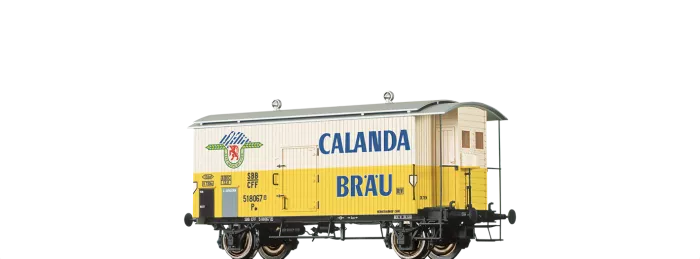 47889 - Gedeckter Güterwagen K2 "Calanda" SBB