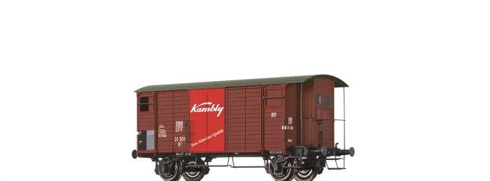 47896 - Gedeckter Güterwagen K2 "Kambly" SBB