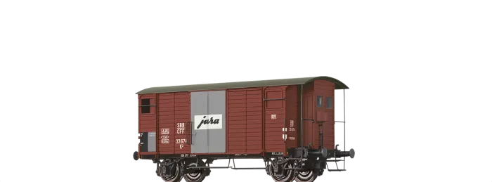 47898 - Gedeckter Güterwagen K2 "Jura" SBB