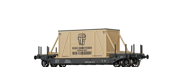 47917 - Tiefladewagen Ja "Wiener Lokomotivfabrik" BBÖ