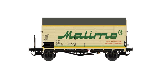 47976 - Gedeckter Güterwagen Hkms "Malimo" DR
