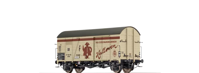 47986 - Gedeckter Güterwagen Mrhhs "Halloren" DR