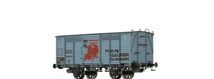 48036 - Gedeckter Güterwagen Gw "MAN" DRG