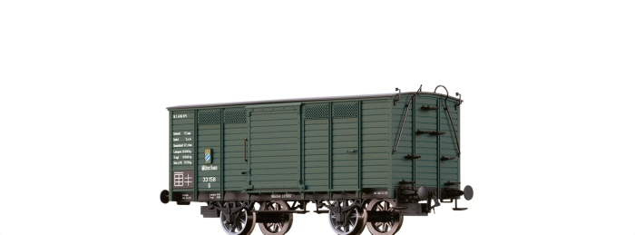 48045 - Gedeckter Güterwagen G K.Bay.Sts.B.