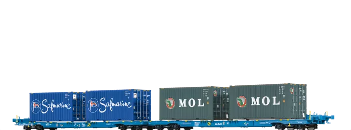 48104 - Containerwagen Sffggmrrss§36§ DB