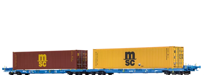 48105 - Containerwagen Sffggmrrss§197§ VTG