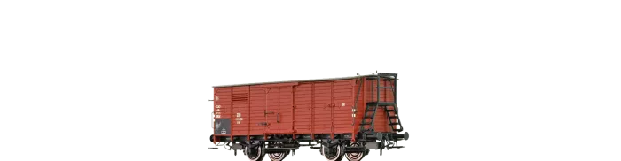 48227 - Gedeckter Güterwagen G10 DB, mit Bremserhaus