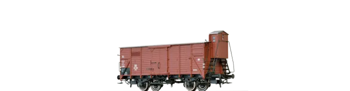 48258 - Gedeckter Güterwagen G10 DB, mit Handbremse