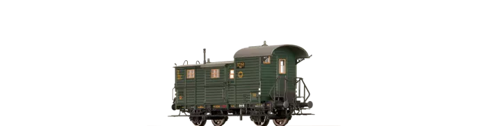 48357 - Güterzugbegleitwagen Pwgi Pr 98 DRG