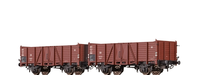 48450 - Offene Güterwagen Om21 DB, 2er-Set