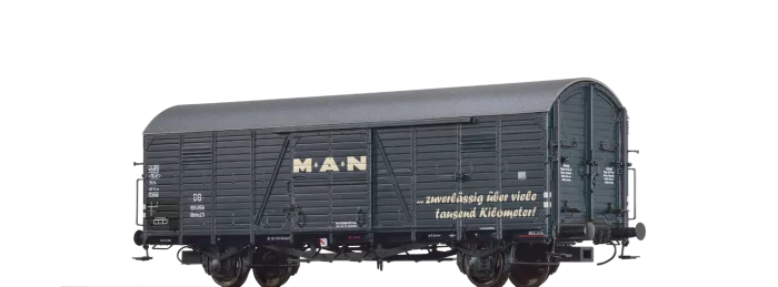 48718 - Gedeckter Güterwagen Gltrhs 23 "MAN" DB