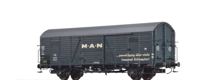 48718 - Gedeckter Güterwagen Gltrhs23 "MAN" DB