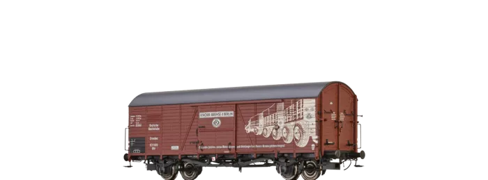 48742 - Gedeckter Güterwagen Gltr "Knorr-Bremse AG Berlin" DRG