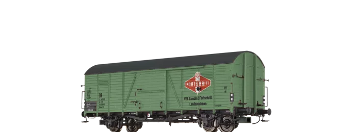 48743 - Gedeckter Güterwagen Gluw "Fortschritt" DR