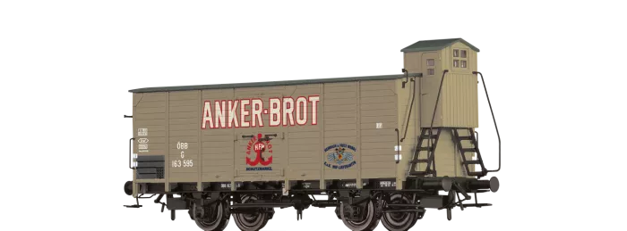 49056 - Gedeckter Güterwagen G "Anker-Brot" ÖBB