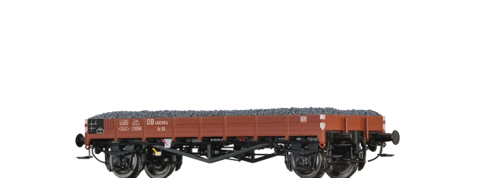 49358 - Flachwagen Xr35 DB, mit Ladegut "Schotter"