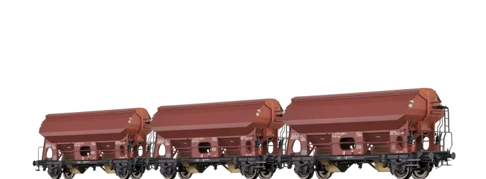 49510 - Gedeckte Güterwagen Tdgs§930§ DB, 3er-Set