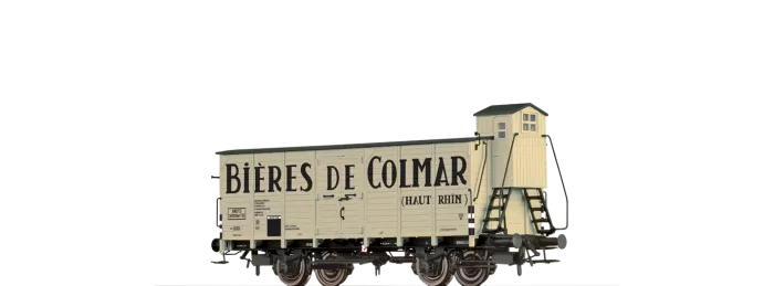 49727 - Gedeckter Güterwagen wf2 "Bieres de Colmar" SNCF